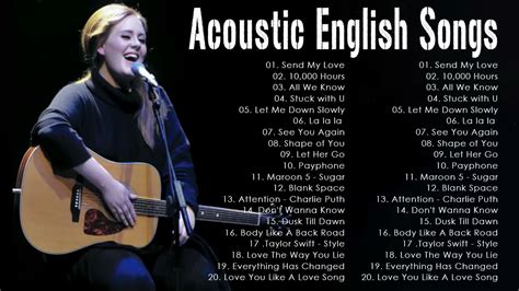 acoustic music playlist